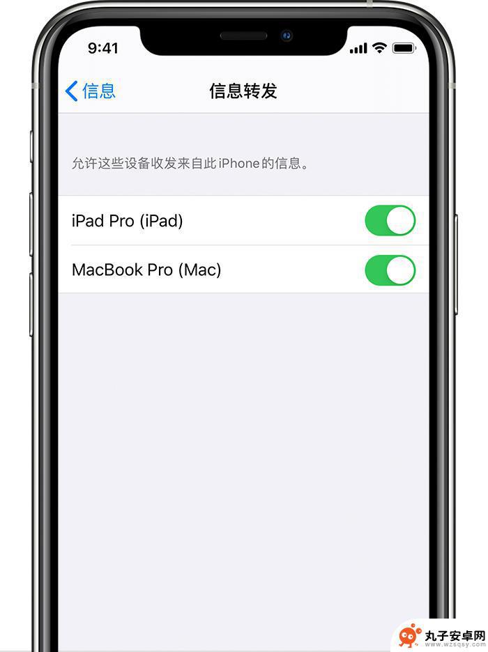 手机如何转发短信苹果系统 iPhone 信息转发设置步骤