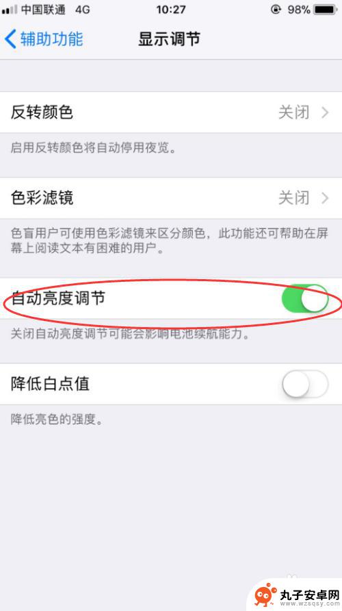 苹果手机怎么调整亮度设置 iPhone如何关闭自动亮度调节