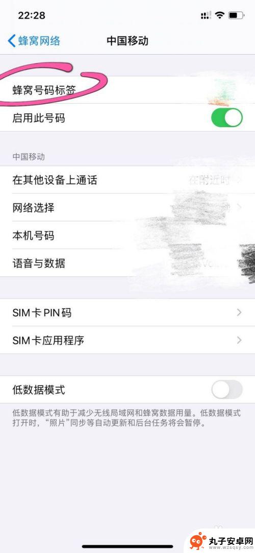 苹果手机怎么设置蜂窝号码标签 如何在iPhone 11上添加个性化蜂窝号码标签