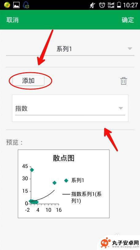 手机wps如何做斜率图 WPS手机版怎么添加趋势线到散点图