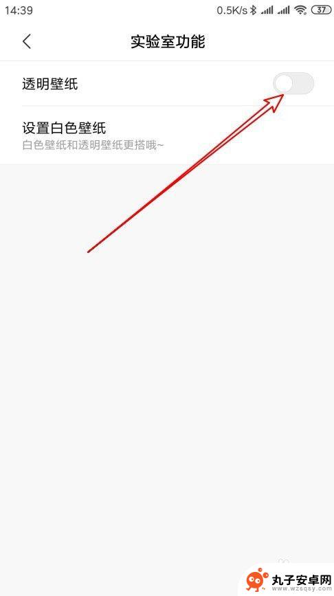 手机无壁纸怎么设置 小米手机如何关闭透明壁纸