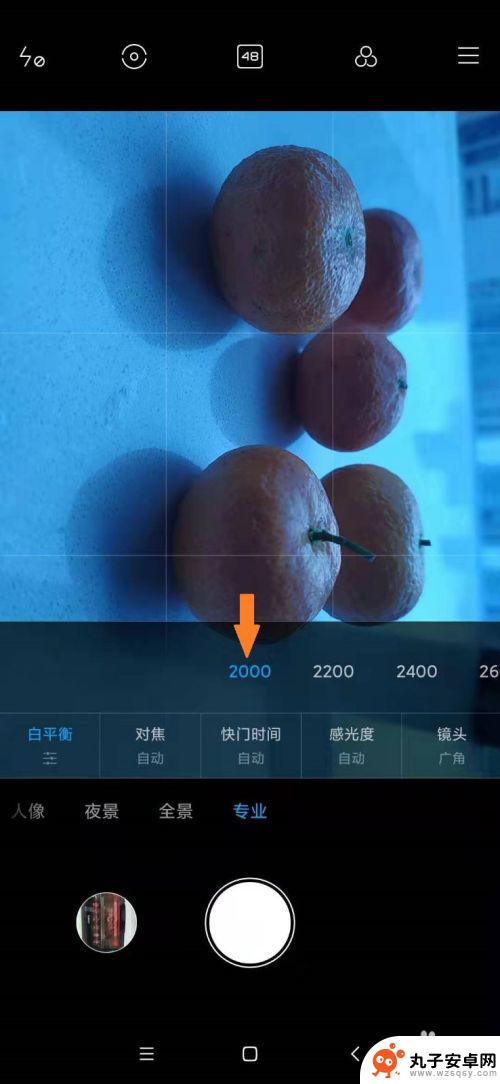小米手机相机偏黄怎么设置 小米手机专业模式拍照技巧