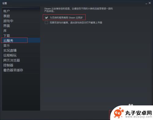 steam上怎么云存档 Steam云存档如何使用