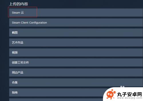 steam上怎么云存档 Steam云存档如何使用
