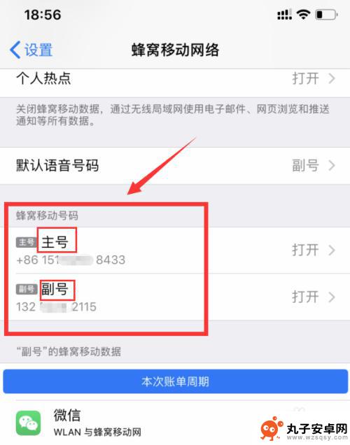 苹果手机怎么看是哪个号码收到的短信 怎样查看 iPhone XR 是哪张卡收到的短信