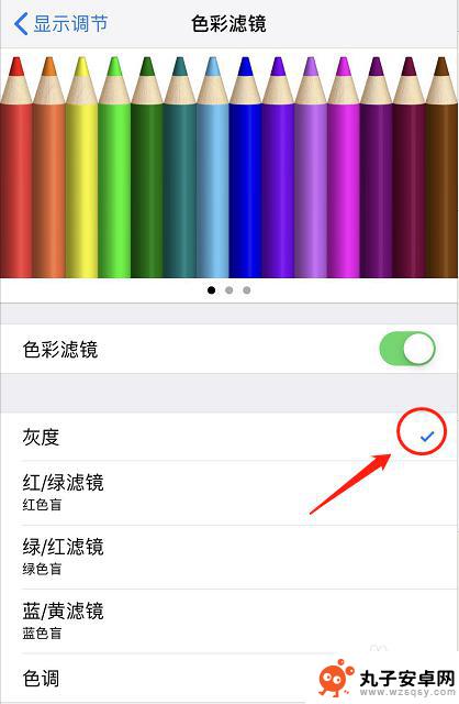 苹果手机黑白滤镜怎么调 iphone黑白屏怎么办