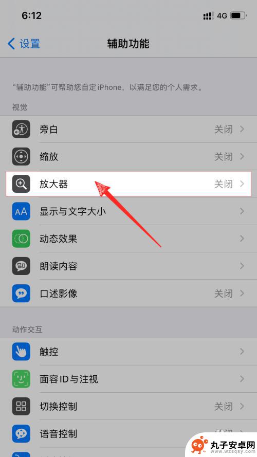 苹果手机怎么找到放大镜 苹果手机放大镜怎么打开