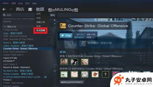 steam看直播 STEAM直播频道