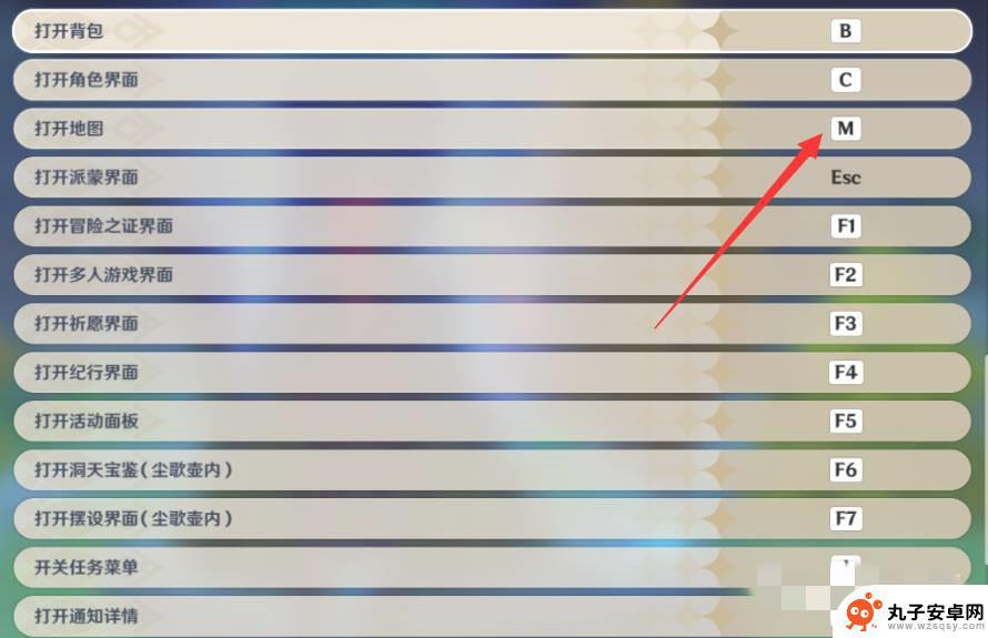 原神pc端用什么大地图 原神电脑版操作按键地图怎么查看