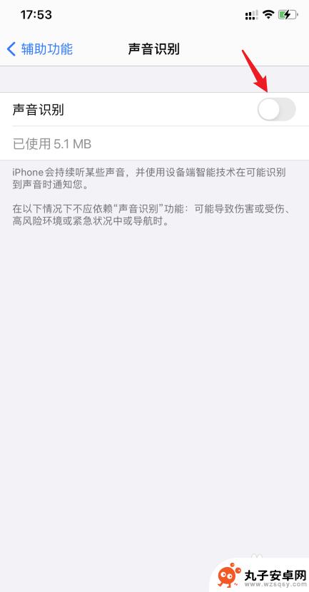 手机识别声音功能怎么关闭 如何在苹果iOS14中关闭声音识别功能