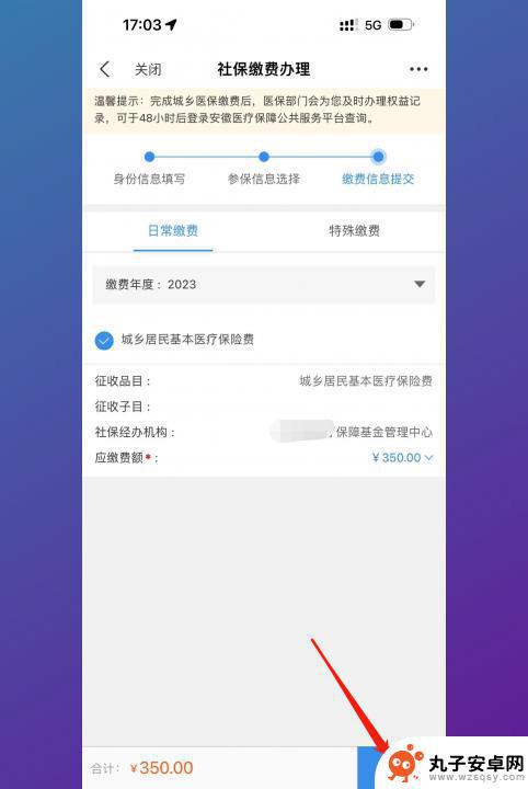 手机上怎么医疗交费 合作医疗手机缴费流程