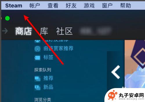 steam图标太小 Steam如何设置库界面显示大图标