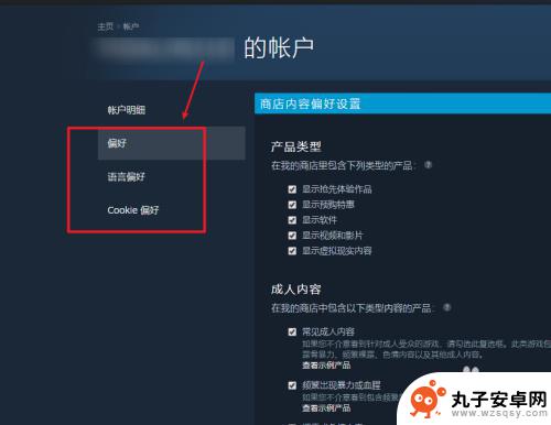 steam账户偏好设置在哪里 steam偏好设置怎么调整