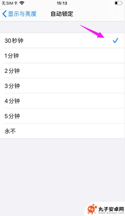 如何让苹果手机自动息屏 苹果手机自动熄屏时间设置方法