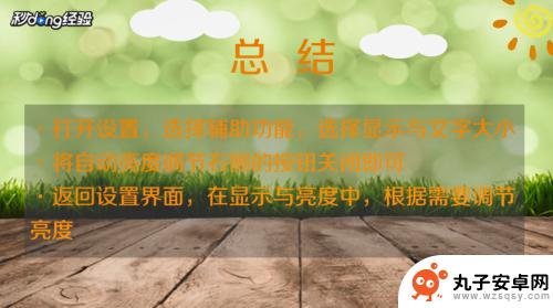 苹果x手机屏幕太亮怎么变暗 苹果手机屏幕自动变暗关闭方法