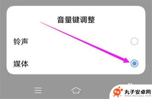 如何让vivo手机声音键弄成自媒体 vivo手机的音量键如何默认调整媒体声音